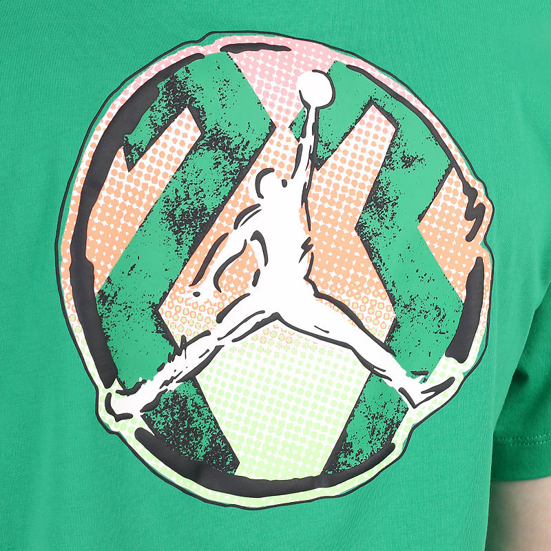 мужская зеленая футболка Jordan Sport DNA Tee CZ8083-372 - цена, описание, фото 5